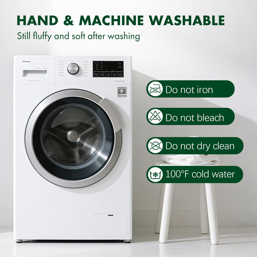 Heated Blanket Green with Dual Control, Overheat Protection