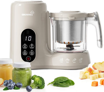 Baby Food Maker with Stainless Steel Steam Basket,Steamer & Blender