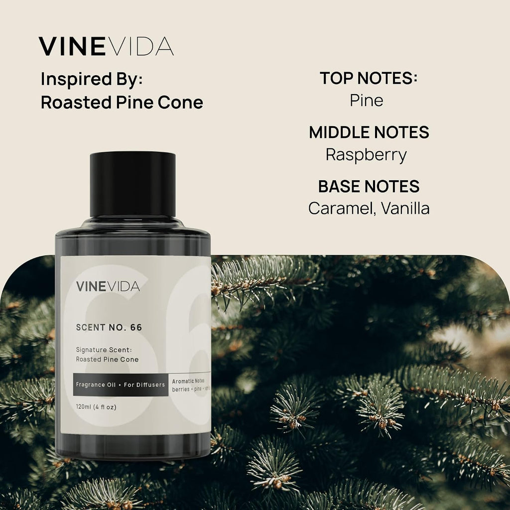 Winter Collection (Pack of 4) - Diffuser Fragrance Oil Set - Cold Air Diffuser Oil | Waterless Diffuser Oil Refill