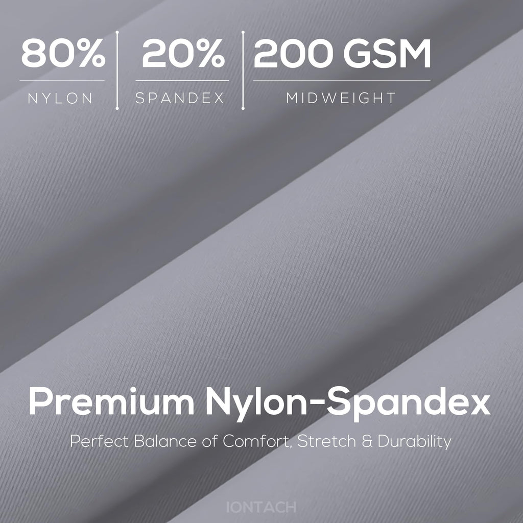 Light Gray Nylon Spandex Fabric 60 Inch X 2 Yards
