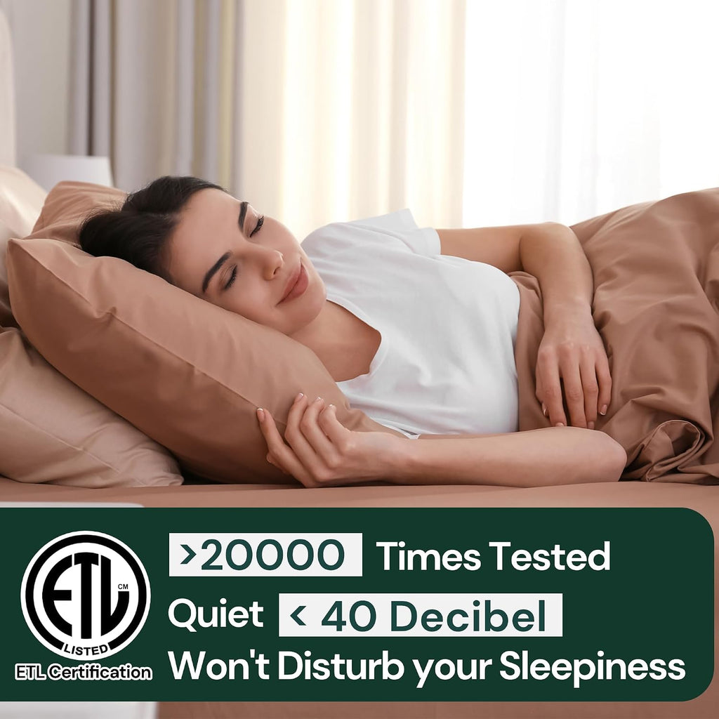California King Adjustable Bed Frame with Wireless Remote, Zero Gravity, Head & Foot Incline, Anti-Snore, Memory