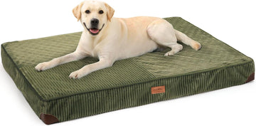 Large Dog Bed, Thickened Waterproof Dog Mat with Washable Cover