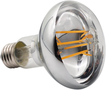 LED Filament Bulb R63/BR20, Flood Light Reflector Bulb 8W LED Light Bulb, E26 Base, Warm White 2700K, 70W