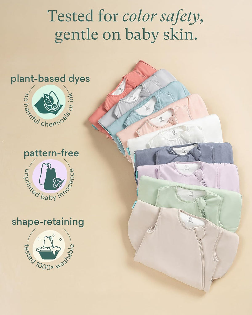 Summer Sleep Sack, 0.5 TOG Bamboo Viscose Baby Wearable Blanket