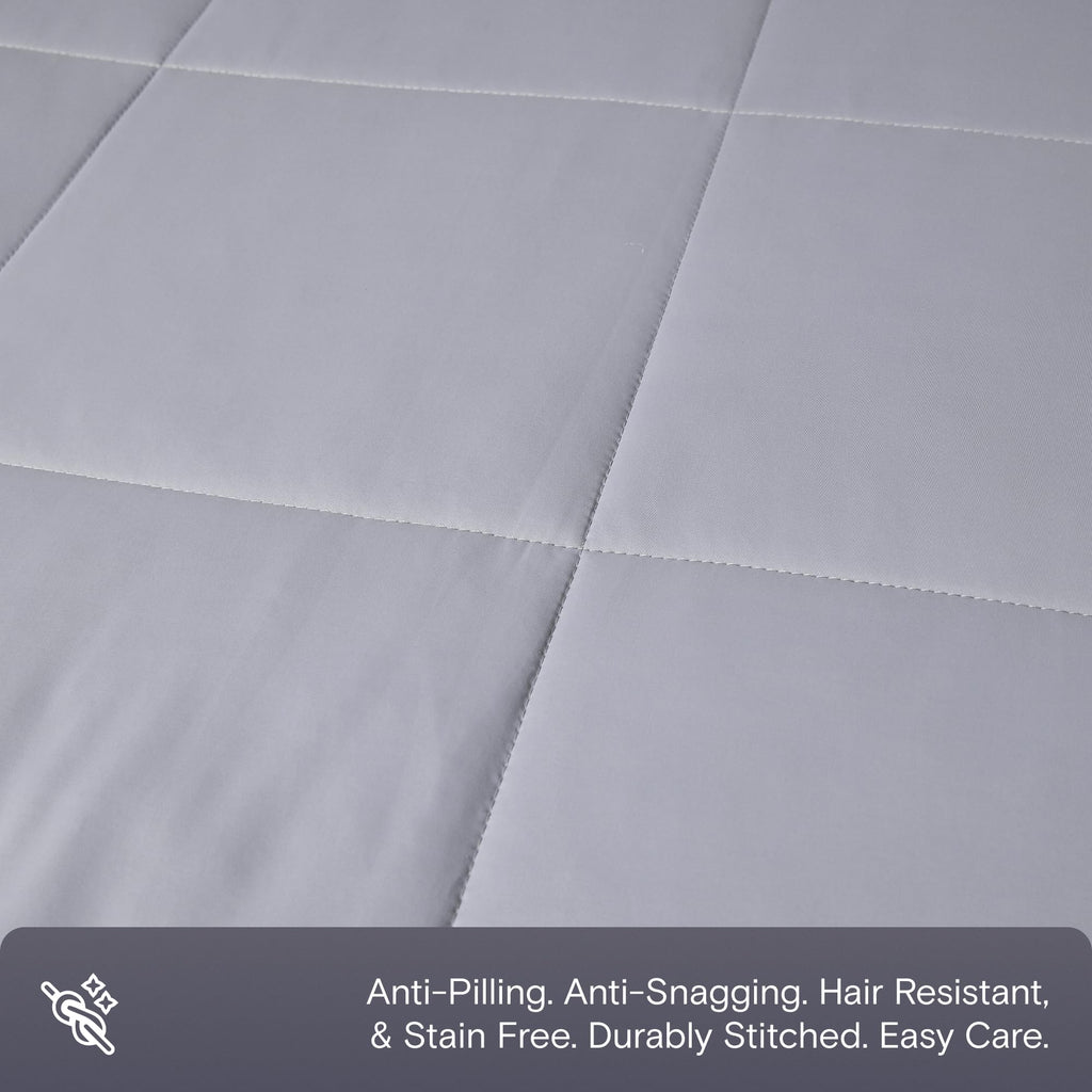 DOZ Lightweight Cooling Comforter, Cooling Blanket for Hot Sleepers and Night Sweats, Q-Max Over 0.4, Cool to The