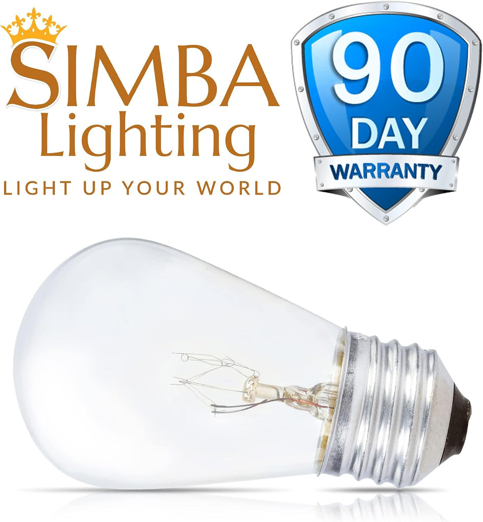 S14 Replacement Bulb 11W 120V E26 Medium Base, 6 Pack
