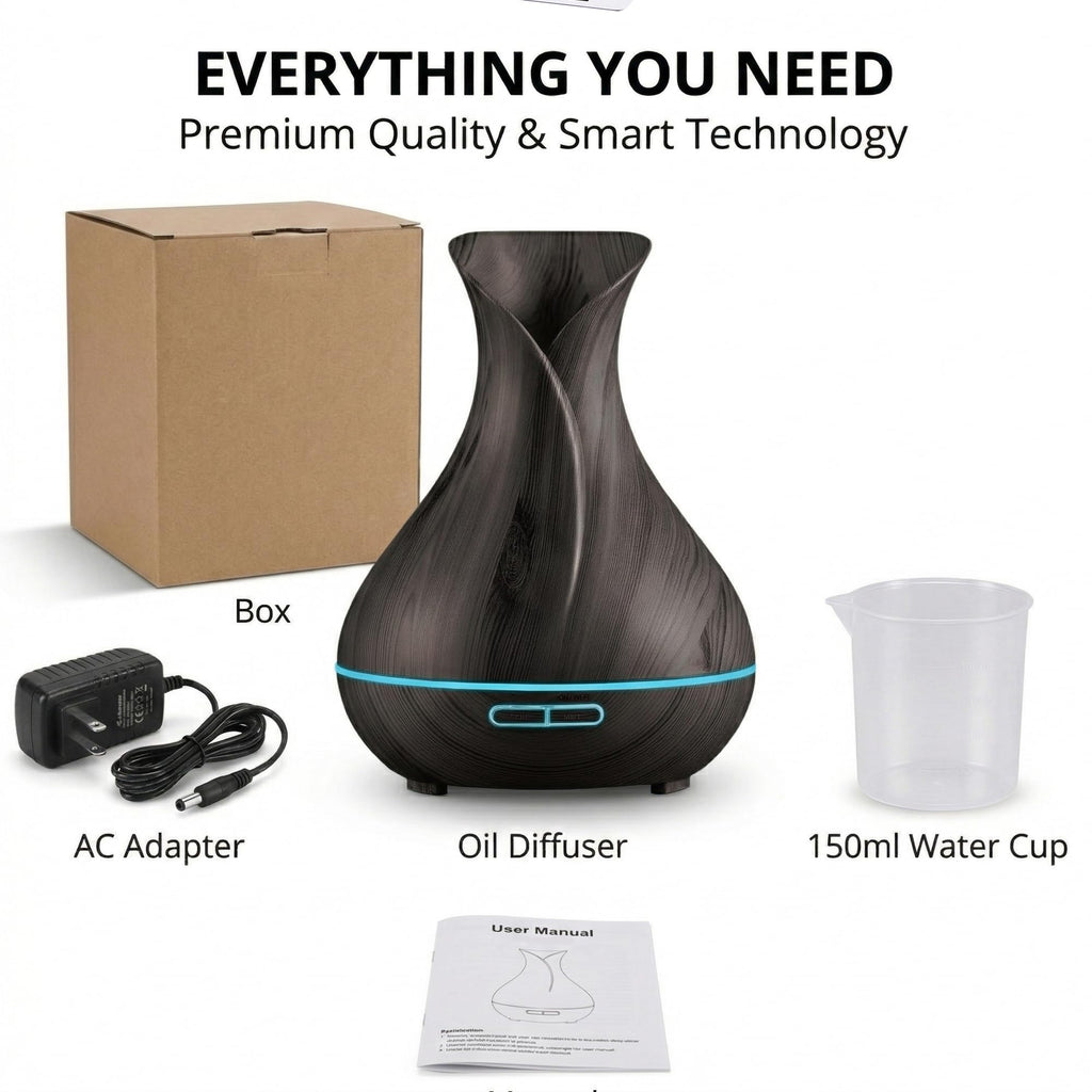 Smart WiFi Humidifier - Aromatherapy Essential Oil Diffusers with App Control & Voice Control - Works with Alexa &