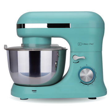 4.5L Stand Mixer with Stainless Steel Bowl, Tilt-Head Kitchen Electric Mixer with Dough Hook, Mixing Beater and