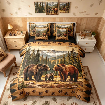 Rustic Cabin Comforter Set with Sheets 7 Piece