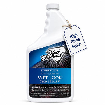 Wet Look Stone &, High Gloss for Pavers & Patios, 1 Quart