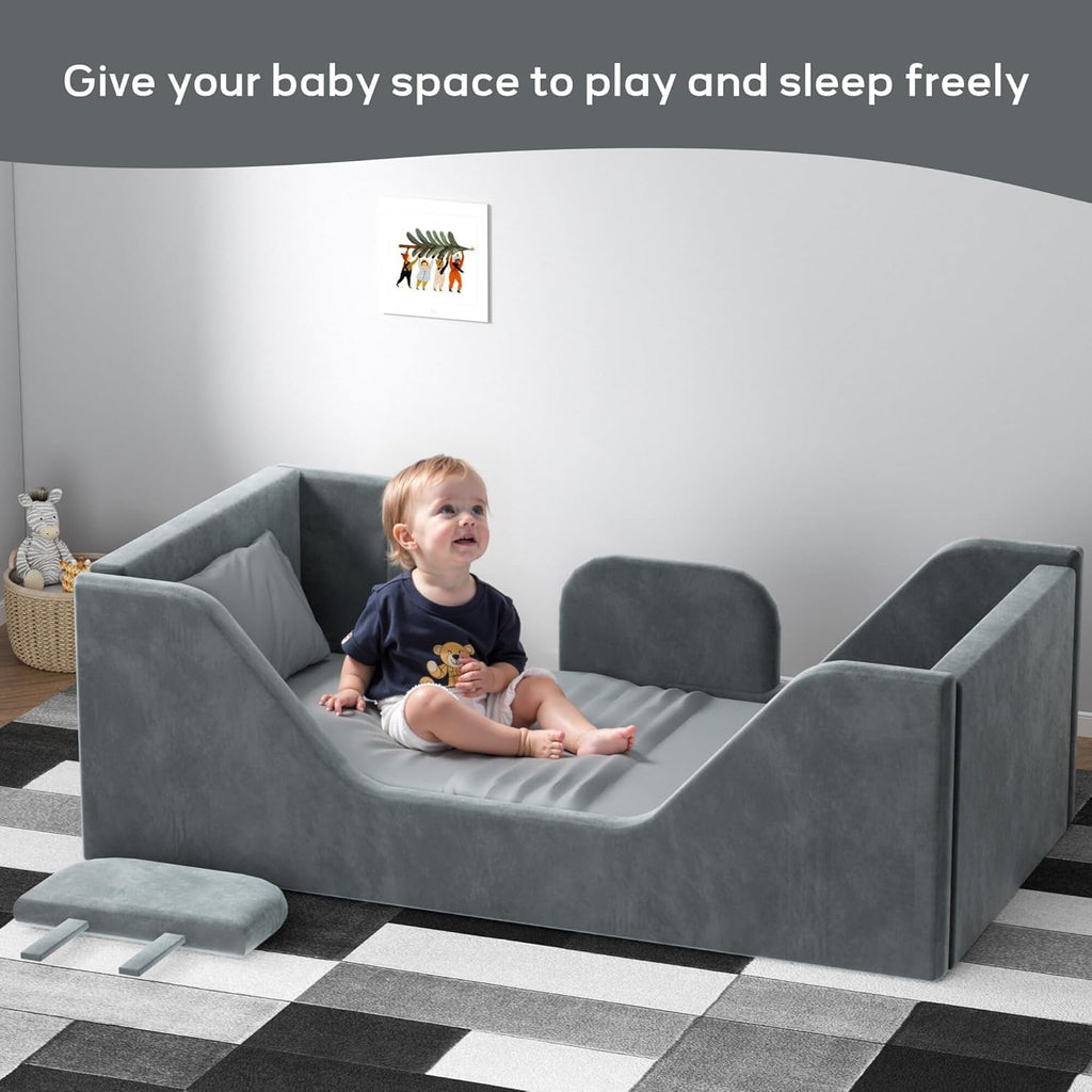 Premium Crib Mattress, 52" x 27.6" x 3.15" Toddler Mattress | Firm, Breathable Hypoallergenic Toddler Crib Mattress