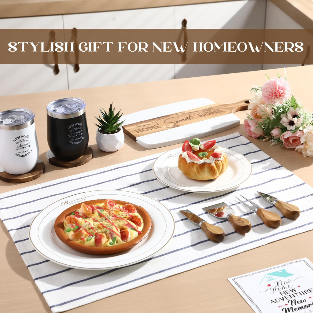13 Pcs Housewarming Gifts New Home - Housewarming Gift Set for Couple, Warming New Home Basket Idea Gift for Women