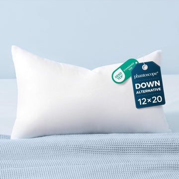 12x20 Pillow Insert, Soft Lumbar Support Pillow for Bed & Couch