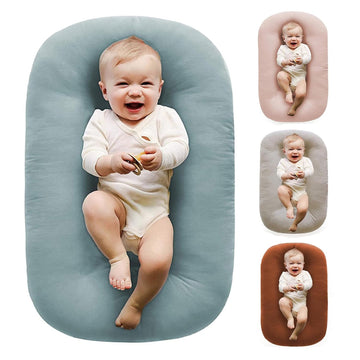 Lounger 0-24 Months 100% Cotton Soft & Breathable(Blue)