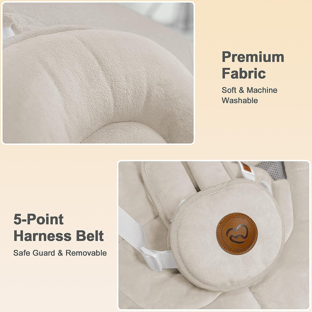 Swings for Infants, Electric Baby Swing with Bluetooth Music