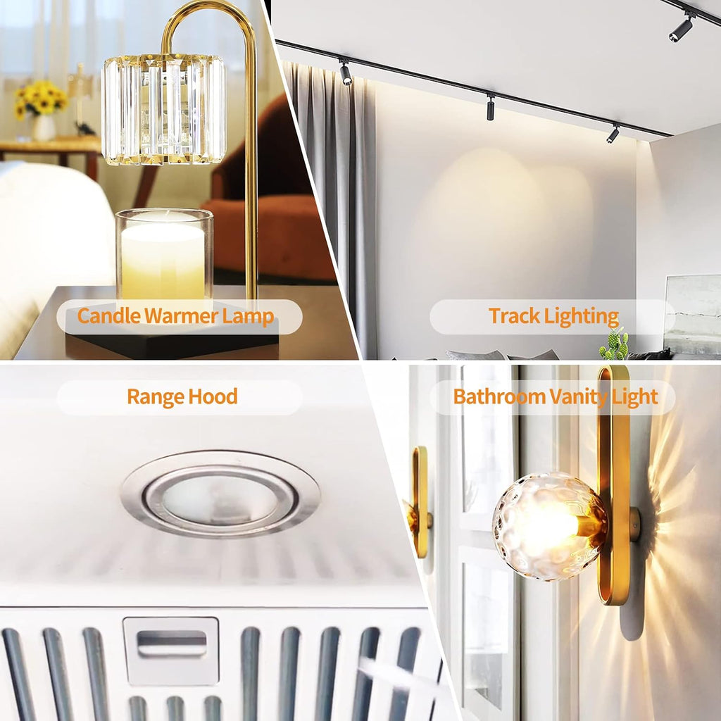 6 Pack 50W GU10 Halogen Light Bulb, Replacement for Candle Warmer