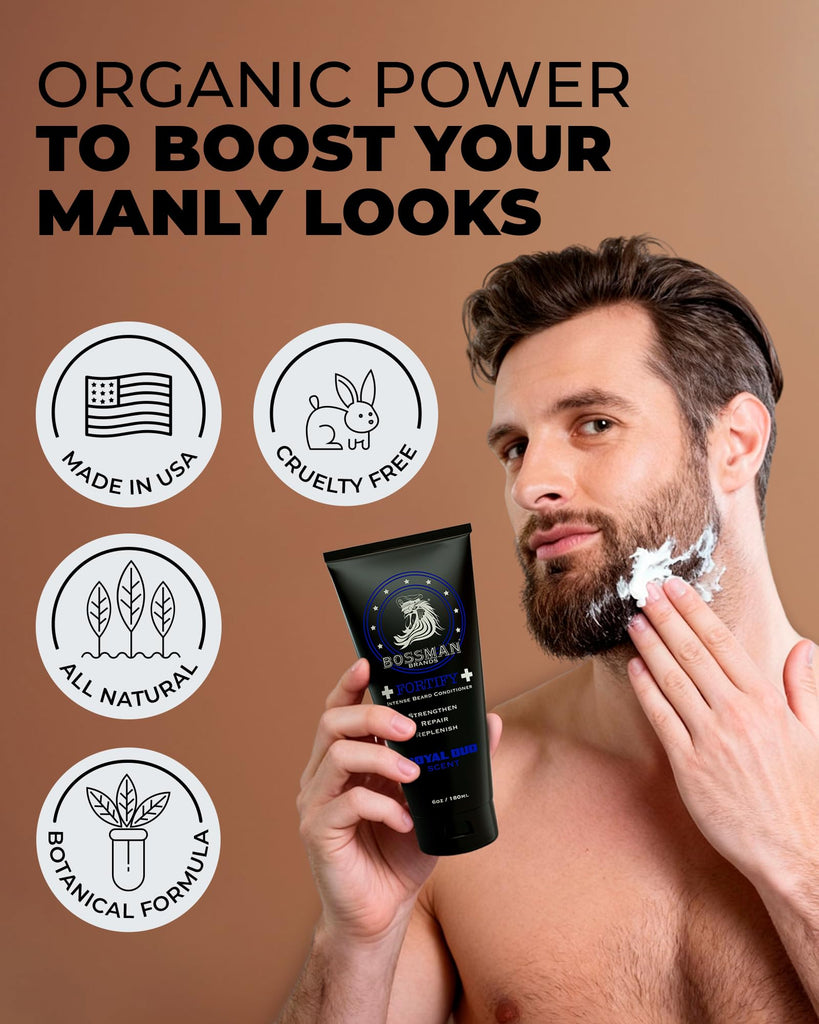 Essentials Beard Kit for Men, 3-Piece Gift Set - Vetiver X Scent
