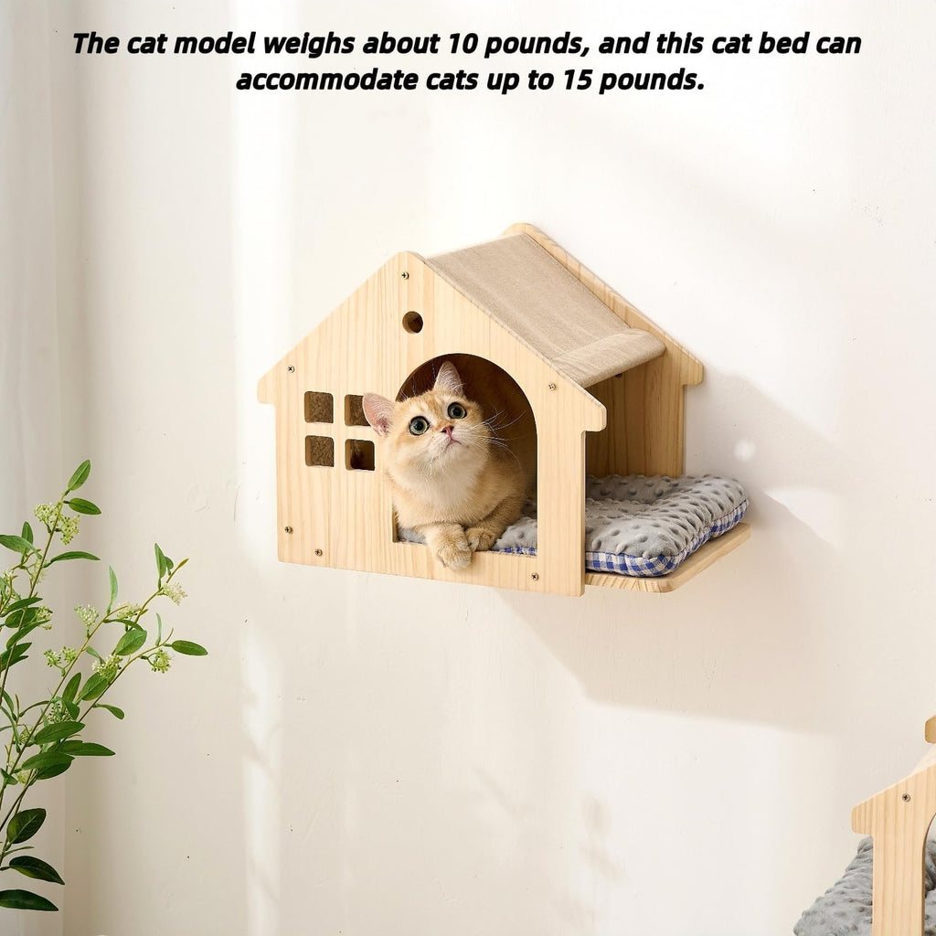 Wall Mounted Cat Furniture Set