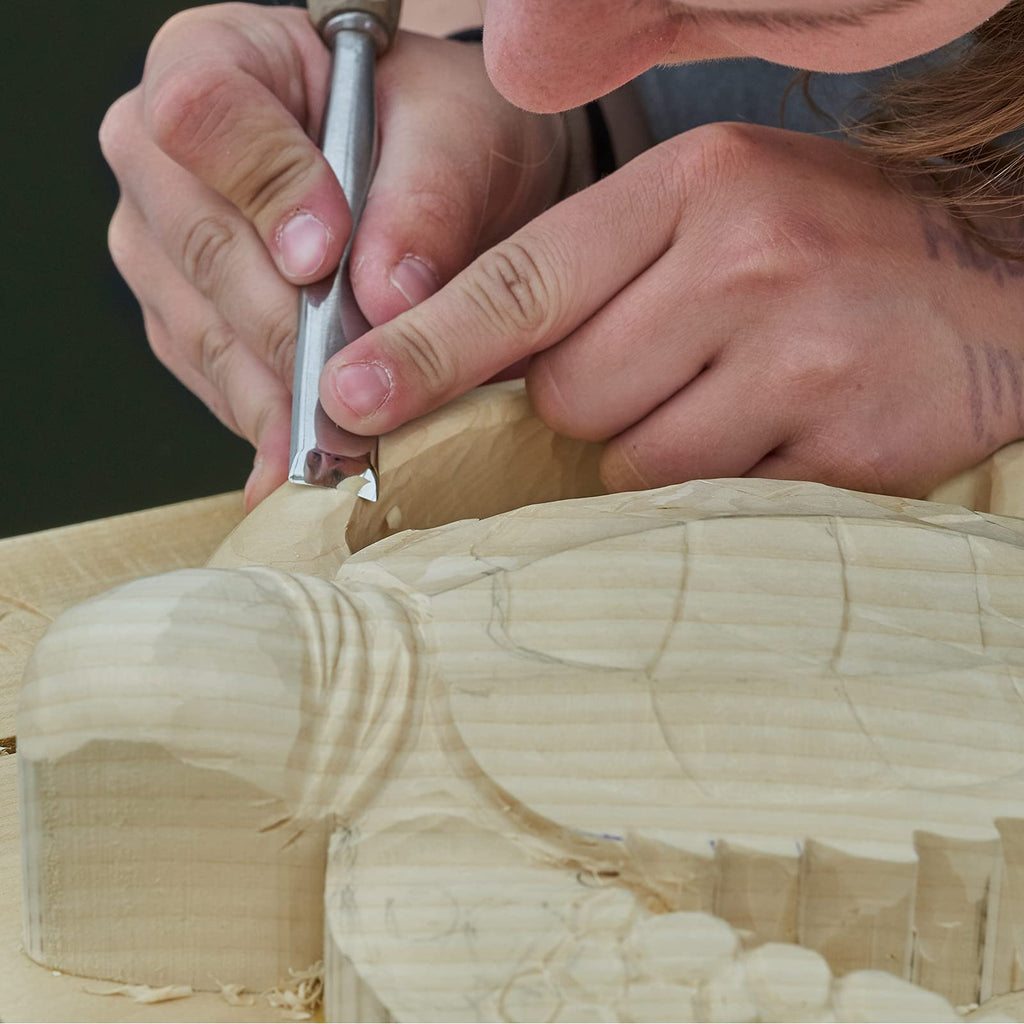 10 Pack Unfinished Basswood Carving Blocks Kit, Rectangular Wooden Blocks for DIY Carving, Crafting and Whittling for