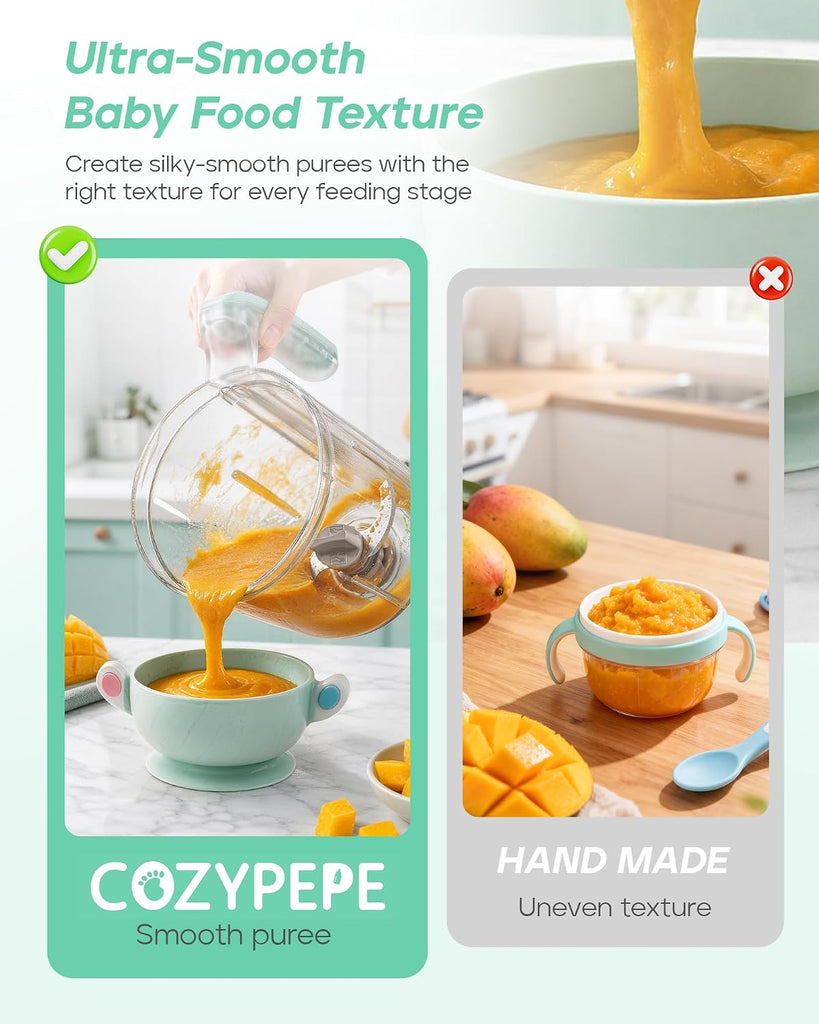 Food Maker, Steam & Grind in One, BPA-Free, 13.5oz, 6+ Months