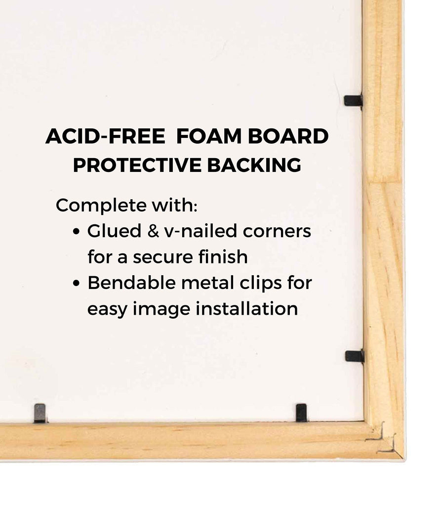 23x23 Frame Gold Ornate Whitewashed Wood Picture Square Frame - Picture Frame Includes UV Acrylic, Foam Board