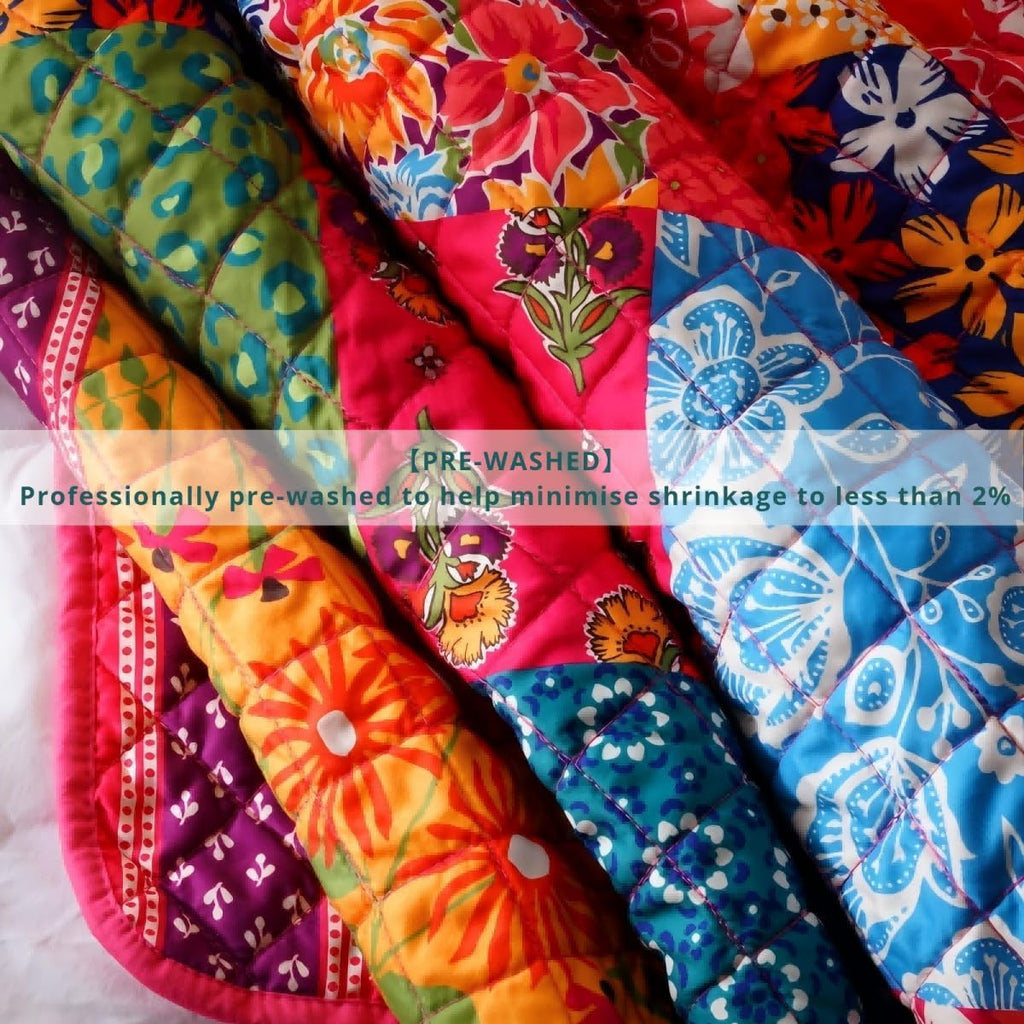 Quilt Set - Washed Quilted Patchwork Comforter Coverlet, Lightweight Breathable Bedspread for All Seasons