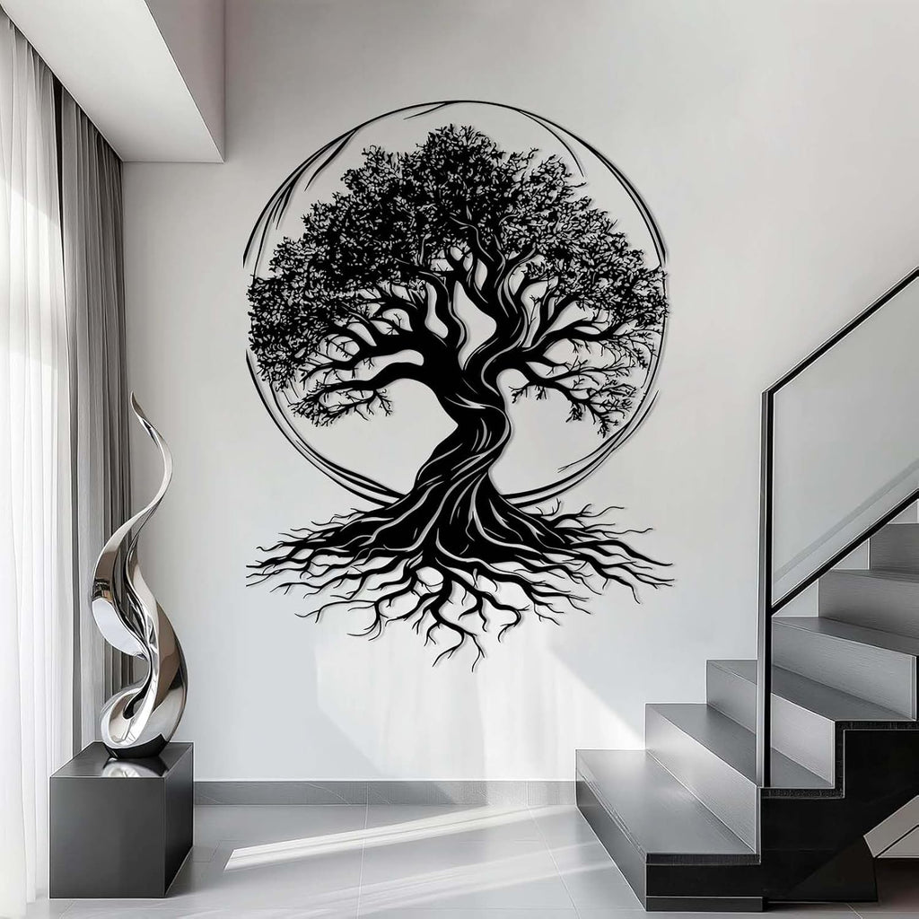 Tree of Life Metal Wall Art, Metal Branch Art for Wall, Family Trees Wall Decor, Tree of Life Decor, Farmhouse Sign