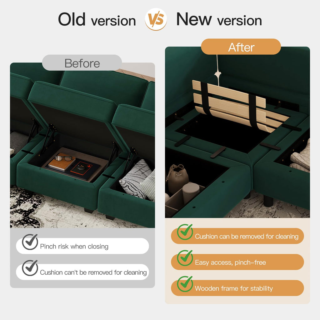 Modular Sectional Sofa with Ottomans Velvet Reversible Sleeper Sectional Sofa with Chaise Modular Sleeper Sofa Bed