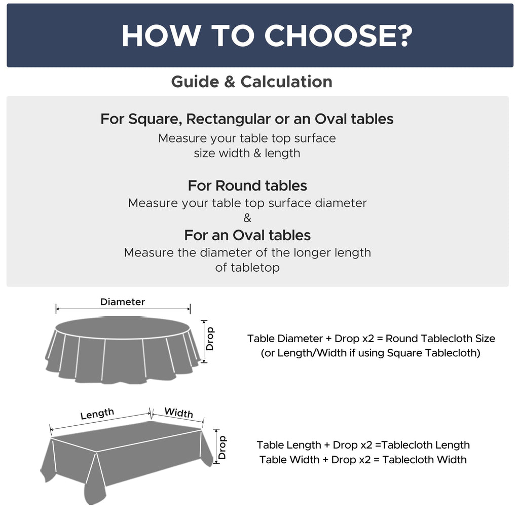 Vinyl Tablecloth with Flannel Backing-White Rectangle 6 Foot Table Cloth