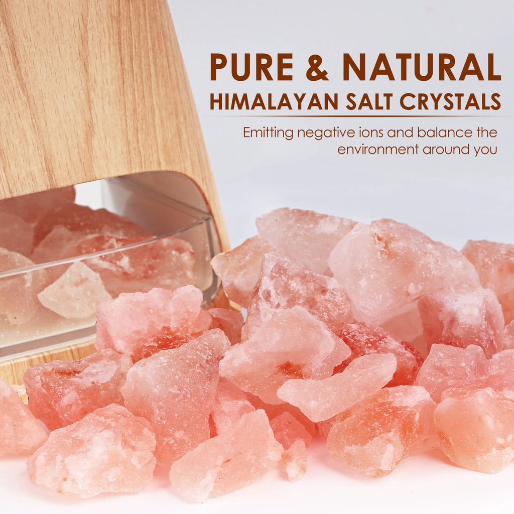 2-in-1 Essential Oil Diffuser & Himalayan Salt Lamp, 150ml