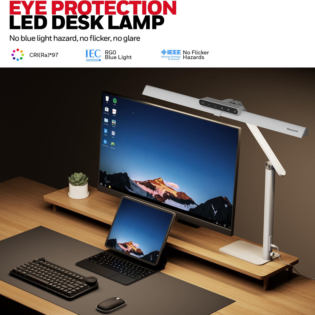 HJ1WT 1200LM LED Desk Lamp Dimmable Lamp for Desk