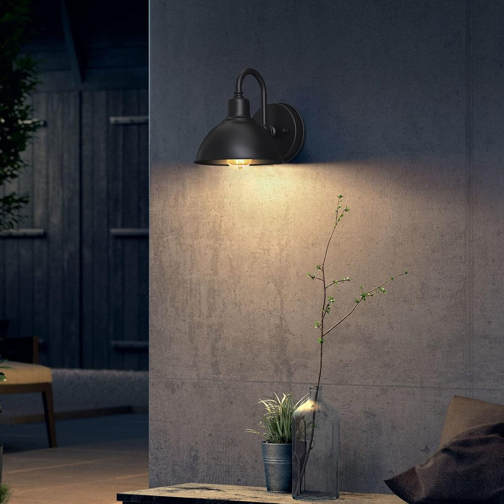 Barn Light Gooseneck Light- Small Farmhouse Outdoor Lighting