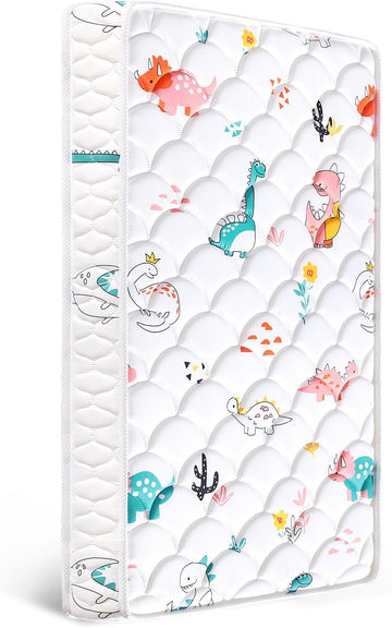 5" Crib Mattress and Toddler Mattress, Firm, Hypoallergenic Crib Mattress, Fits Standard Crib and Toddler Bed