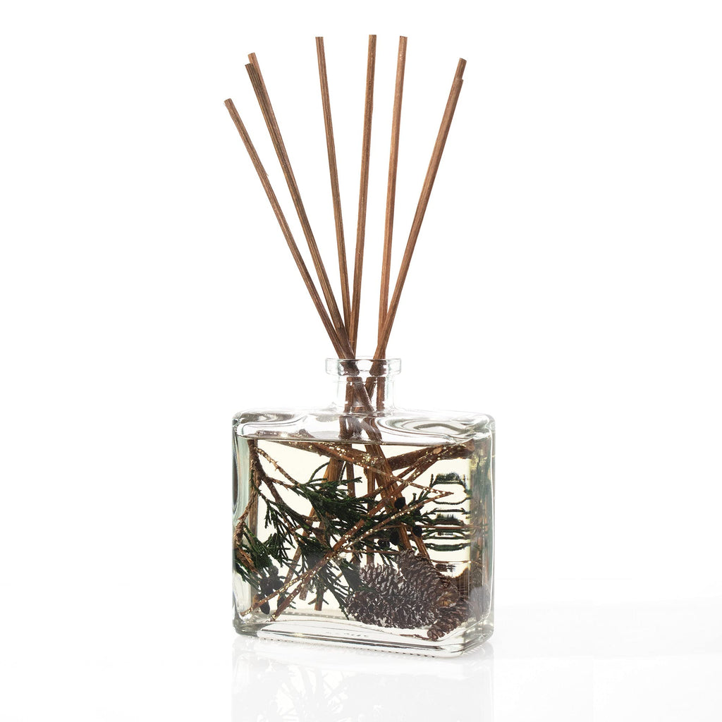 Evergreen Pine Botanical Reed Diffuser | 7.5 fl oz | Scents of Evergreen, Crushed Pine and Fir Balsam