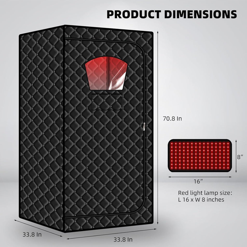 Gollense Red Light Sauna with Hot Air Machine