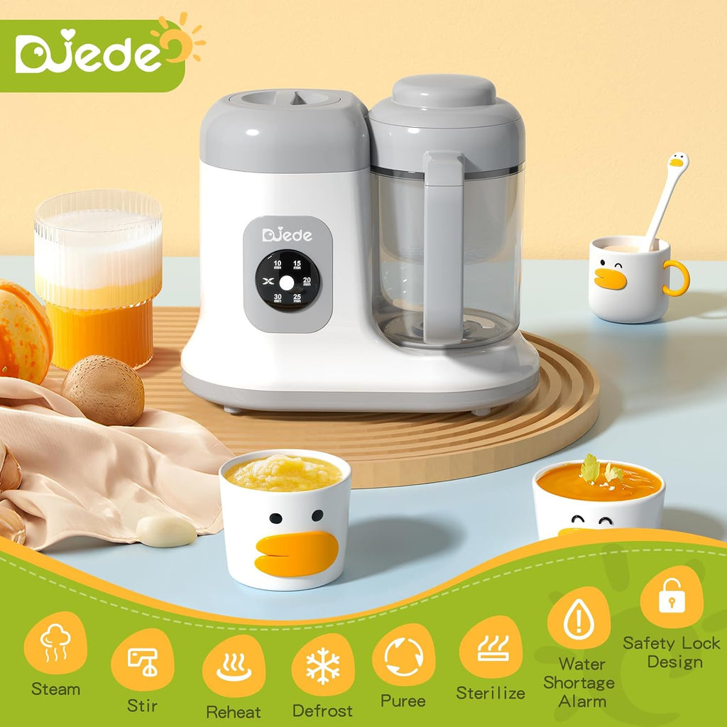 Food Maker - One Button Control Processor Steamer|Puree Blender Machine|Auto Cooking & Stirring, Cooking Nutritious