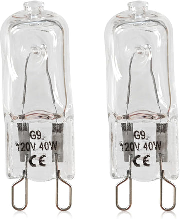 Range Hood Bulb for Whirlpool Range Oven & Hood - G9 Halogen Bulb 120V 40W for AP6023129 PS8260198