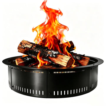 Fire Pit Ring, 48 Inch Smokeless Fire Ring Insert Liner