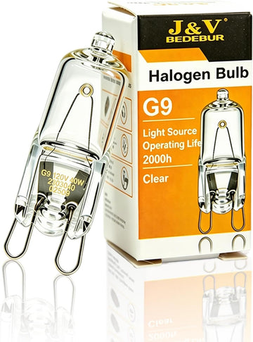 Halogen Oven Lamp G9 120V 40W 2 Pack