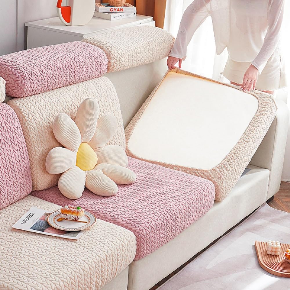 Couch Cushion Covers for Couches and Sectional Sofa Covers Washable