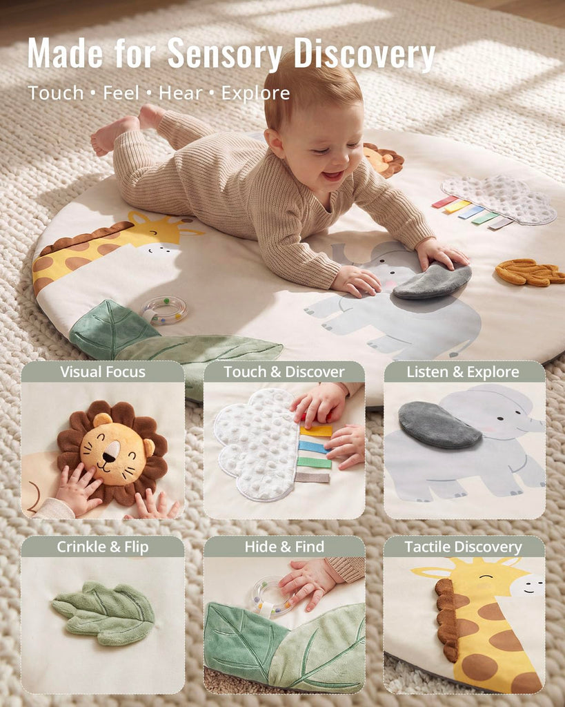 Play Gym, Baby Activity Mat Playmat, Tummy Time Mat