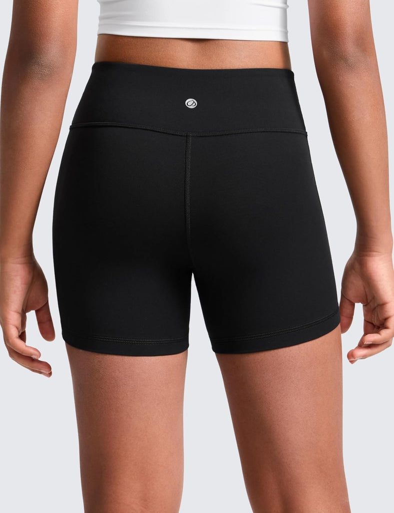 Girls No Front Seam Biker Shorts