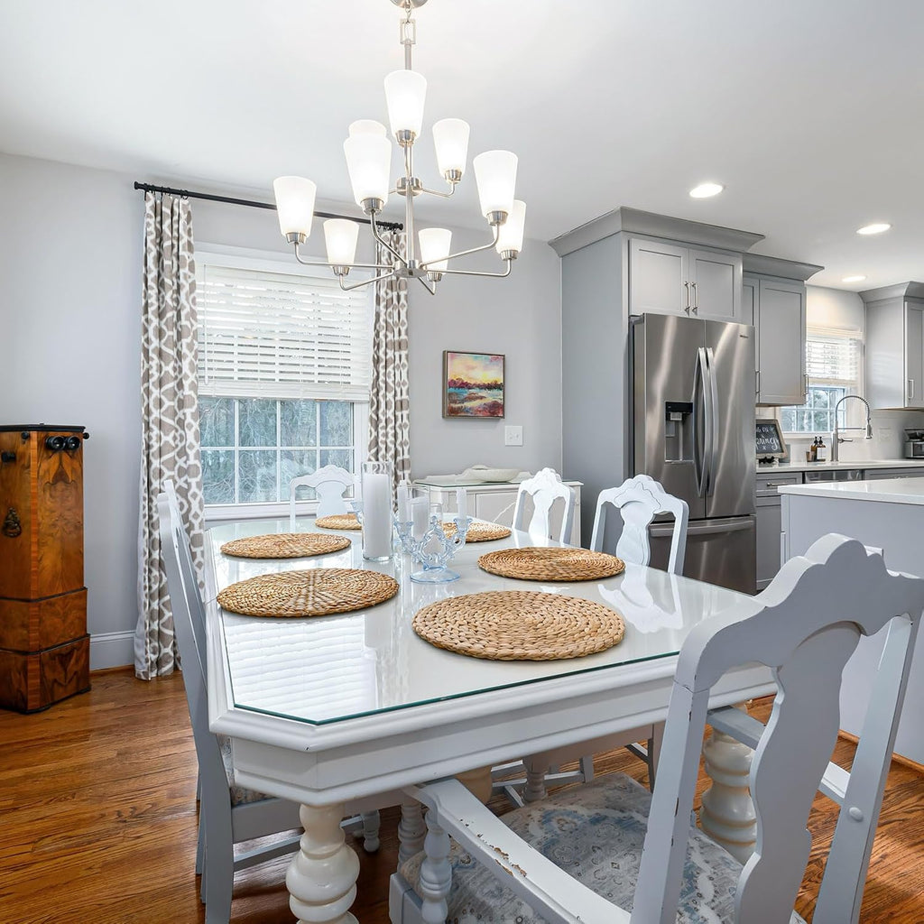 E11 T4 Candelabra Bulbs Dimmable 10W 120V Daylight White 6000K 4-Pack