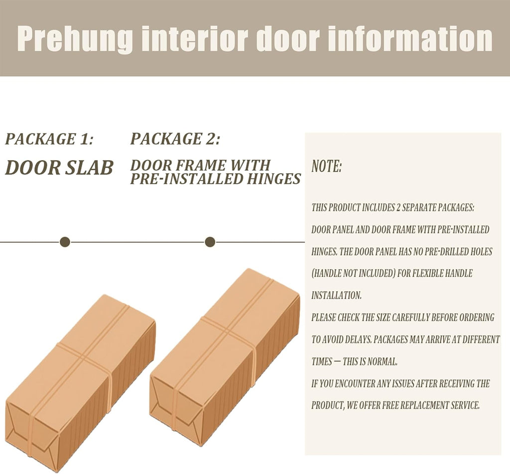 French Door, 32" x 80", 15-Lite Clear Glass, Prehung Interior Door, Right-Handed, White MDF with Door Jamb & Hardware Kit