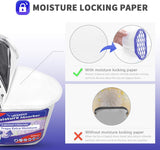 Moisture Absorbers 6 Pack, Portable Humidity Absorber Boxes for Your Bathroom, Closet & Car