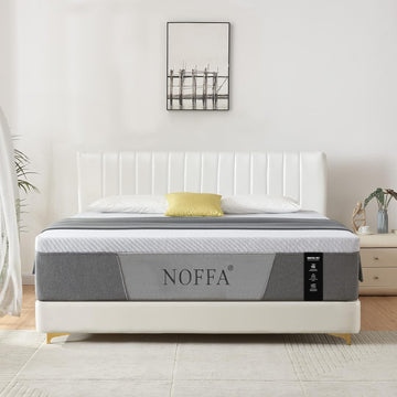 Queen Mattress, Gel Memory Foam Mattress, 12 Inch Queen Size Mattresses in a Box, Medium Firm, Pressure Relief