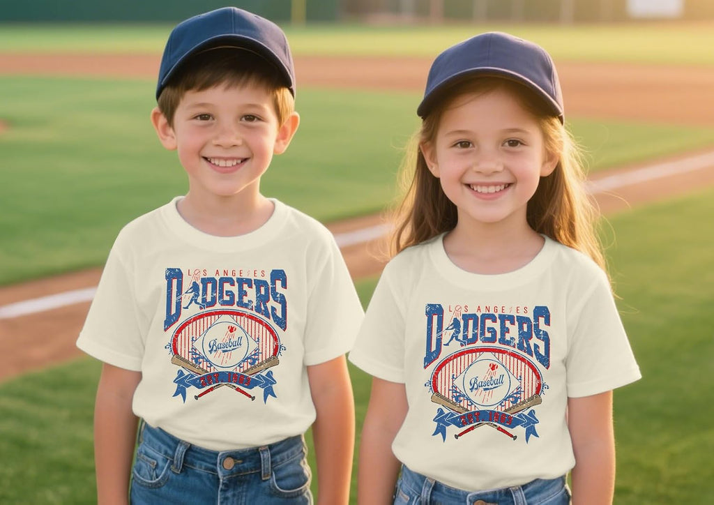 Baseball Game Day Short Sleeve Tee Toddler Boys Girls Team Fan Kids Top