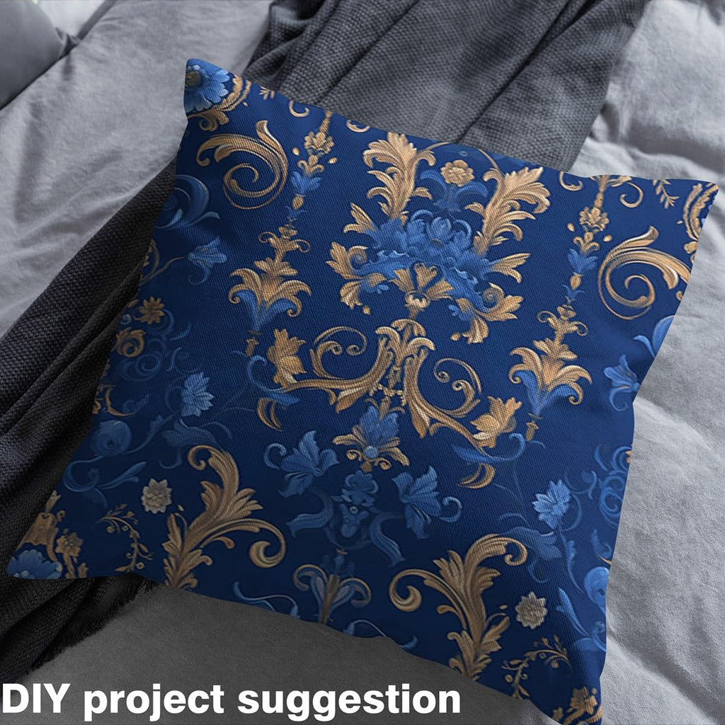 Baroque Damask Fabric by The Yard 1 Yard