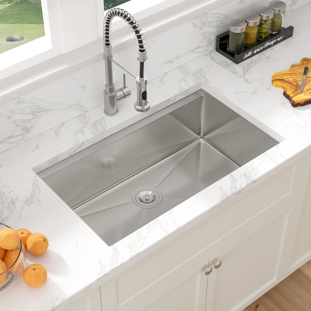 33 Kitchen Sink Undermount 33 x 19 Inch Undermount Sink Workstation