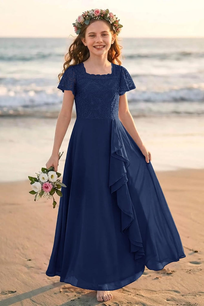 Formal Girls Wedding Guest Dress for Junior Bridesmaid